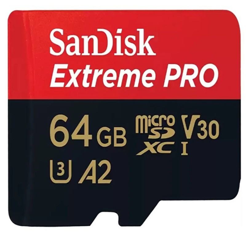 SANDISK 64 GB SDSQXCU-064G-GN6MA EXTREME PRO MICRO SD