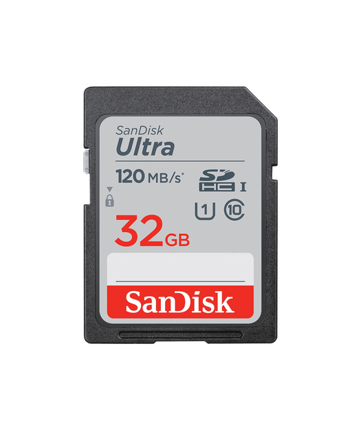 SanDisk Ultra 32GB SDHC Hafıza Kartı 120MB/s