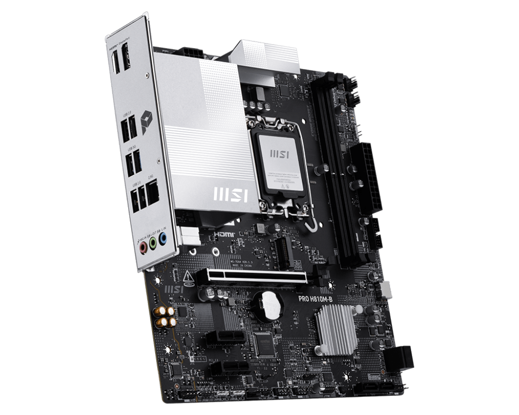 MSI MB PRO B860M-B SOKET 1851 DDR5 9066MHZ(OC)  2xM.2 HDMI DISPLAY 5G LAN mATX