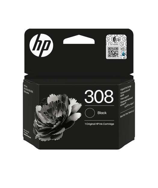 HP 7FP21UE Black Original M.Kartuşu(308)