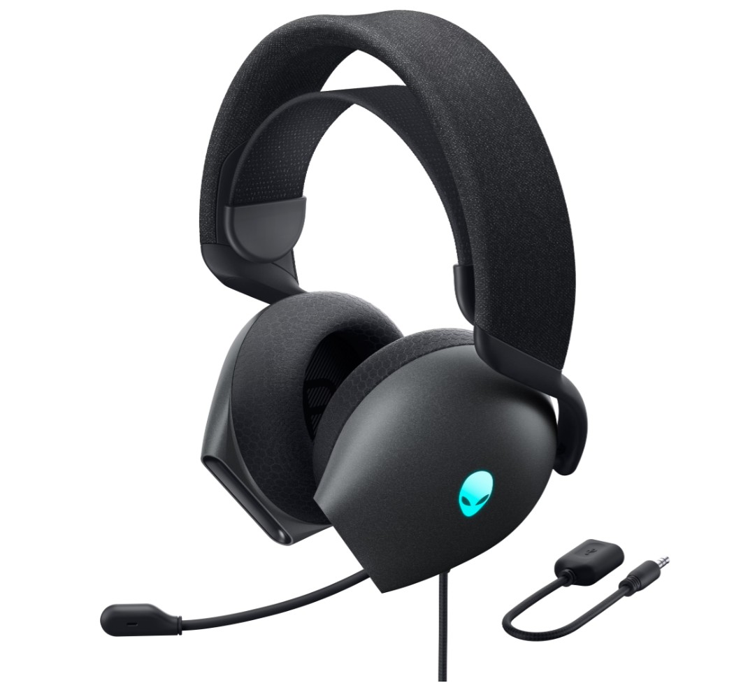 DELL ALIENWARE KABLOLU OYUN KULAKLIGI DARK SIDE OF THE MOON AW520H/545-BBFH