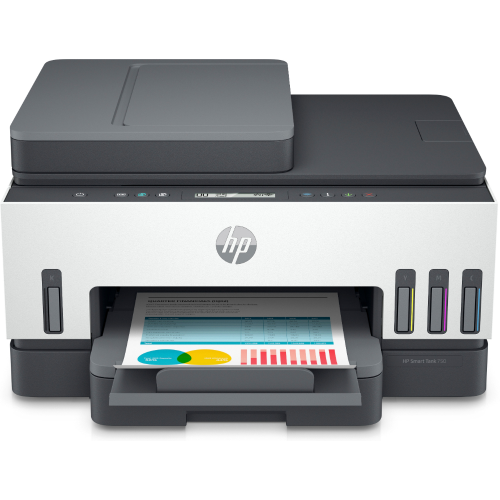 HP 6UU47A Smart Tank 750 WiFi-Ethernet ADF Çok Fonksiyonlu Yazıcı