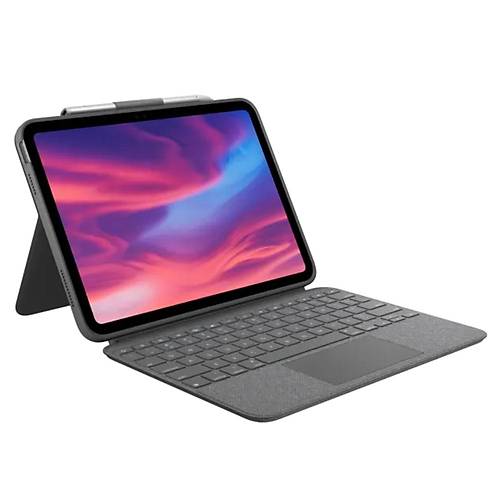 LOGITECH Combo Touch Dokunmatik Panelli Klavyeli Kılıf iPad için (10TH GEN) - GRİ (TÜRKÇE LAYOUT) 920-011381