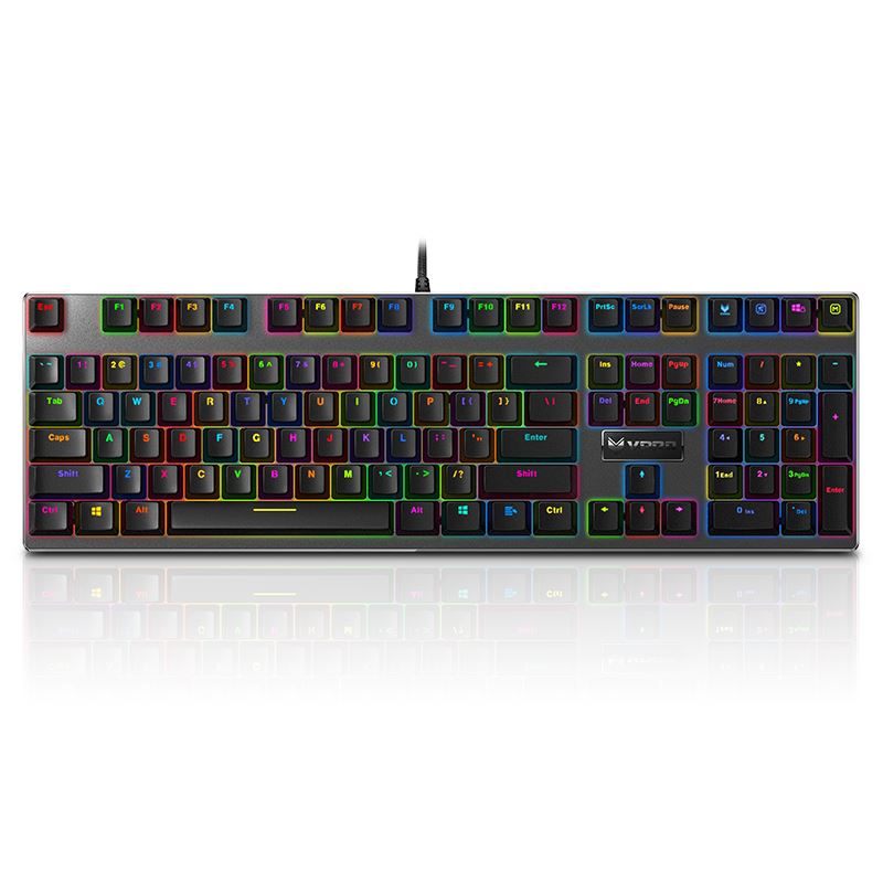 RAPOO 11823 V700RGB Kablolu Mekanik Gaming Klavye Siyah