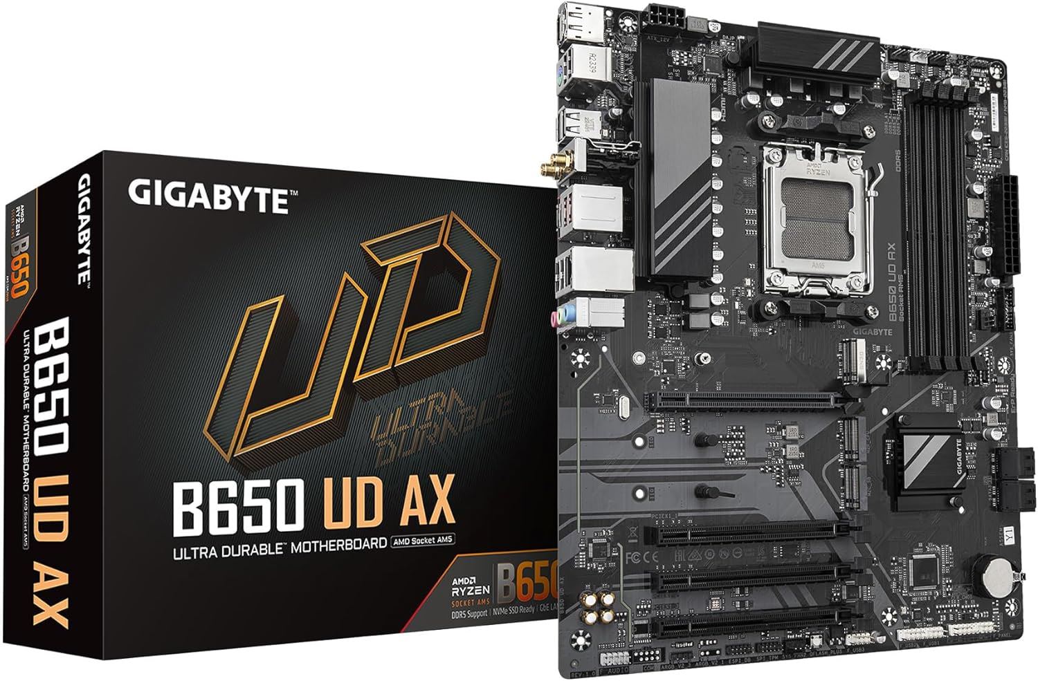 GIGABYTE B650-UD-AX MAB B650-UD-AX AMD AM5 DDR5 ATX Anakart