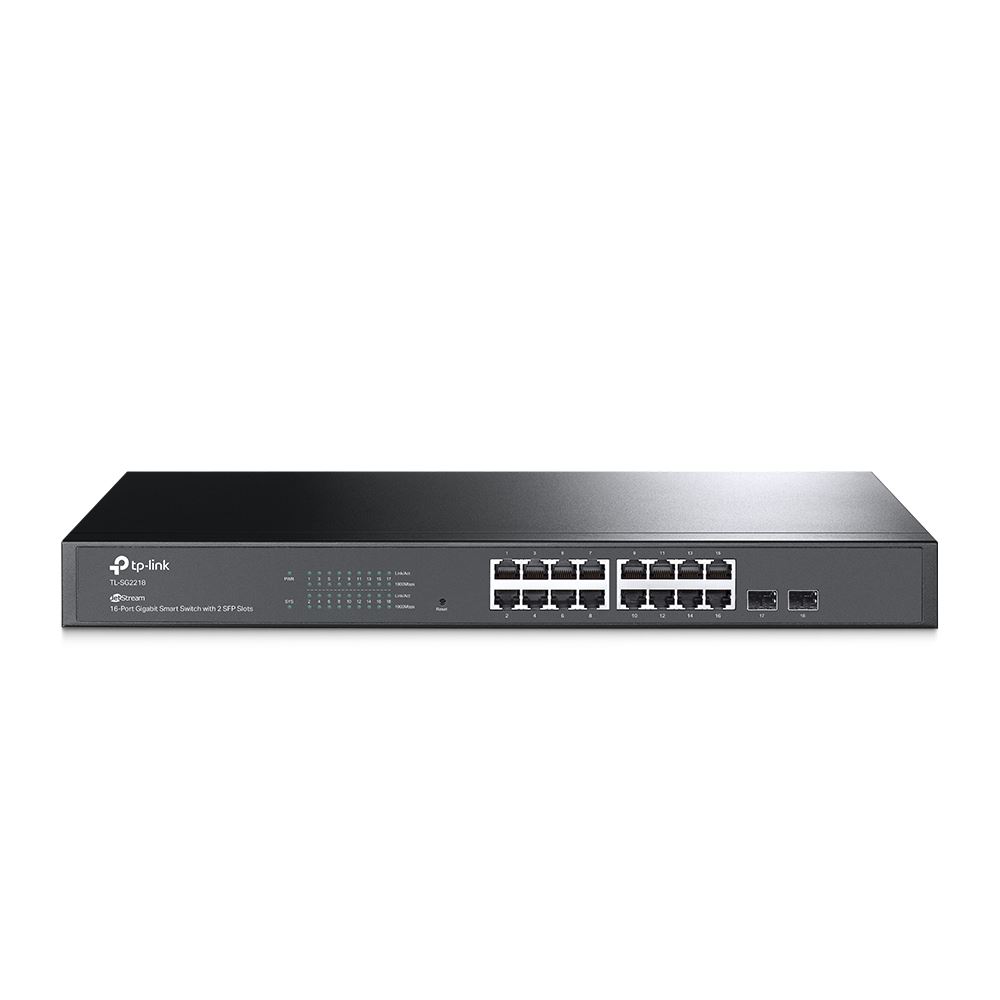 TP-LINK TL-SG2218 16 Port 10/100/1000 2 SFP Slots Switch