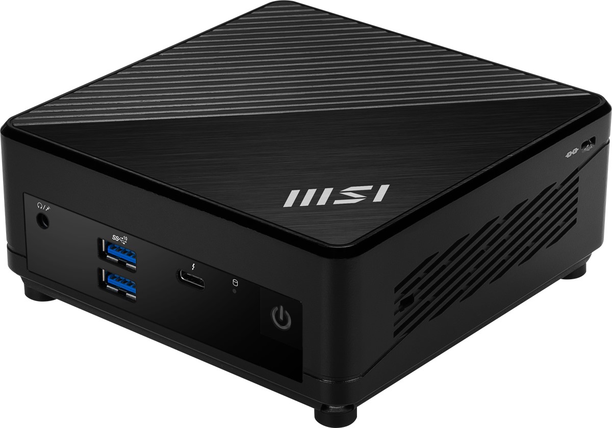 MSI CUBI 5 12M-001EU I5-1255U 16GB DDR4 512GB SSD W11P SIYAH MINI DT PC