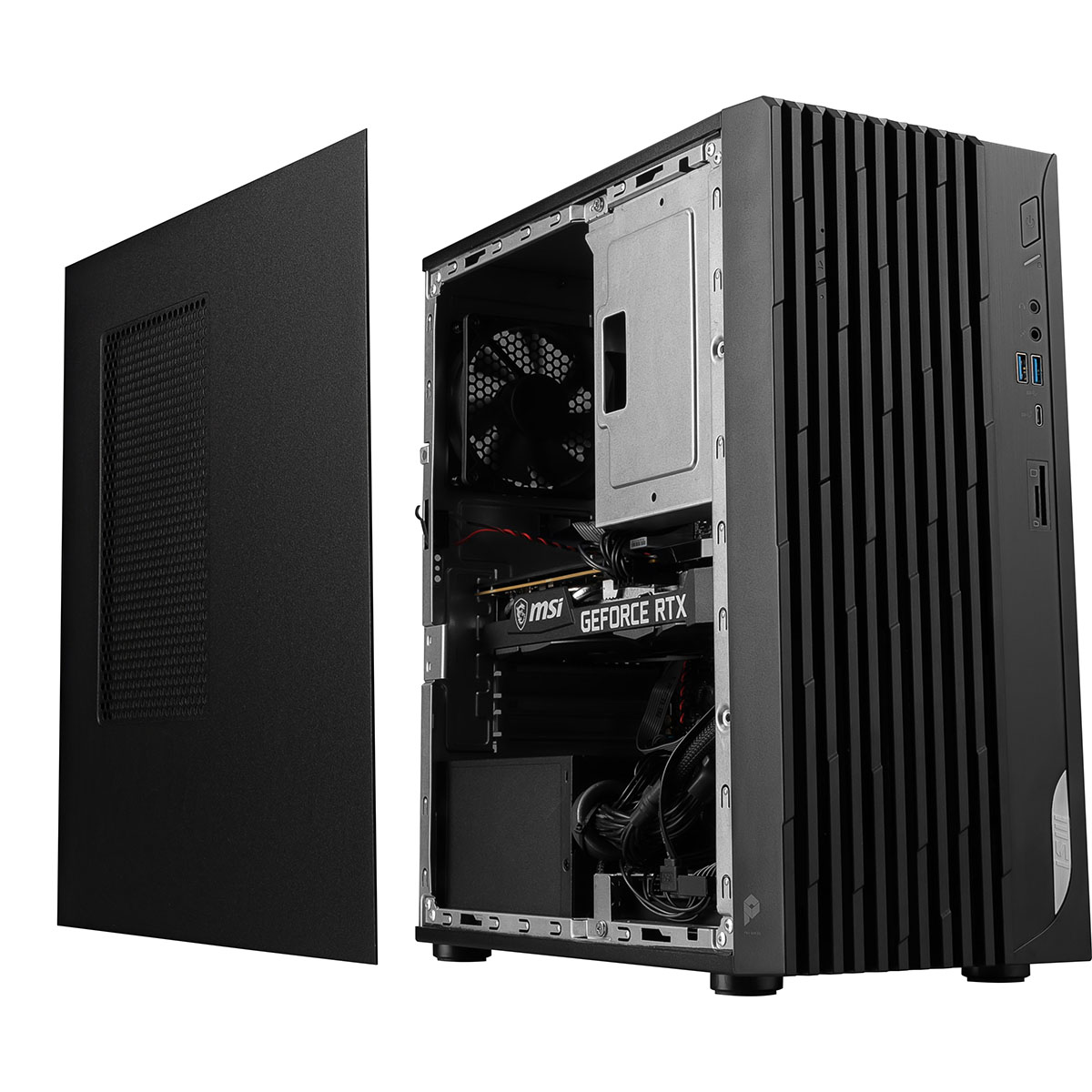 MSI PRO DP180 14A-878EU i5-14400 16GB DDR5 512GB SSD W11 SIYAH DESKTOP PC