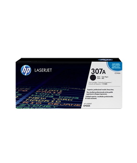 HP CE740A Siyah Toner Kartuş (307A)