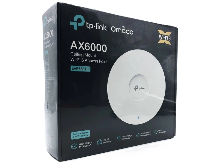 OMADA EAP683-UR AX6000 Tavan Montajlı WiFi 6 Erişim Noktası