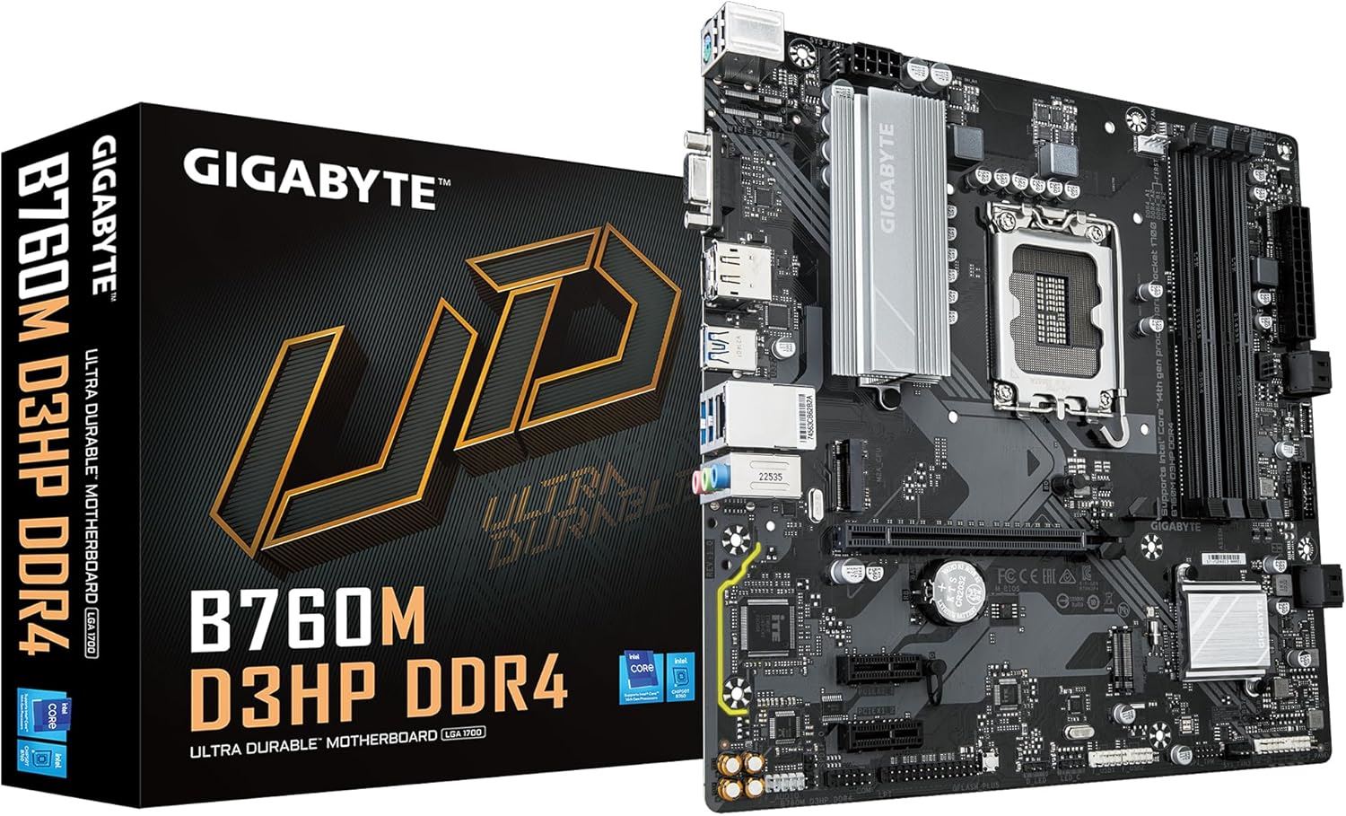 GIGABYTE B760M-D3HP-DDR4 MAB DSH3 B760M 1700 DDR4 3200MHZ Anakart