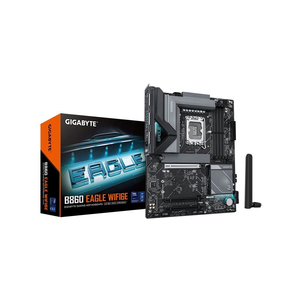 GIGABYTE B860-EAGLE-WIFI6E MAB B860 LGA 1851 DDR5 5600MHZ Anakart