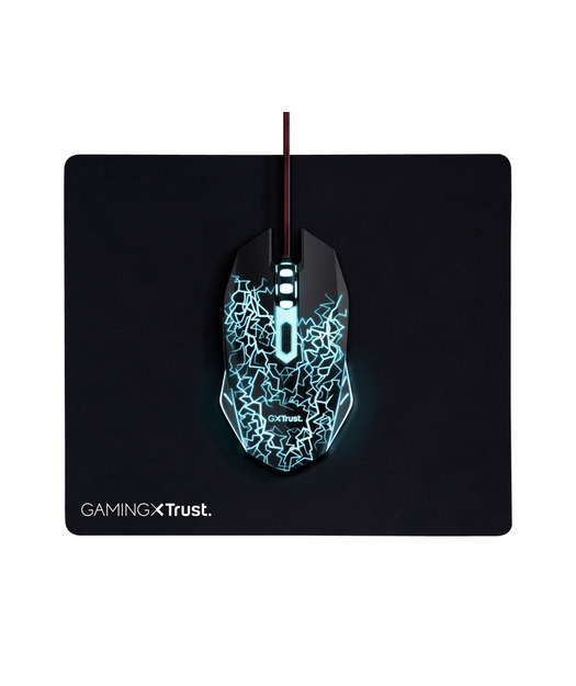 Trust 24752 Basic Mouse ve Mousepad Siyah