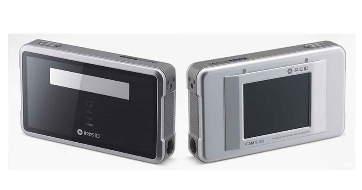 IRISID ICAMTD100A USB Tethered Dual Iris and Face Camera with image capture