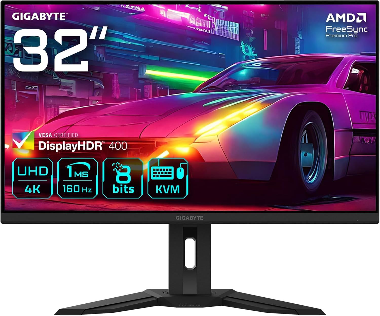 GIGABYTE M32UP MON 31.5 inc 3840 x 2160 UHD 1MS 160HZ Gaming Monitör