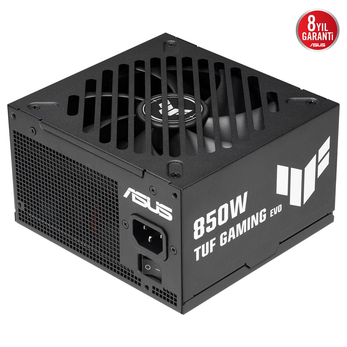 ASUS TUF GAMING 850W GOLD EVO PSU 80 PLUS & CYBENETICS GOLD FULL MODÜLER ATX 3.1 PCIE 5.1 12V-2X6 KABLO 8 YIL GARANTİ ASKERİ SINIF BİLEŞENLER