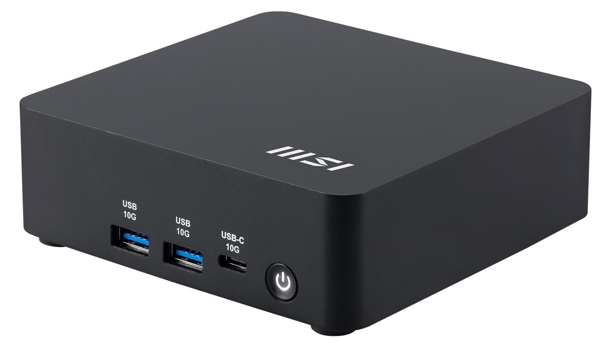 MSI CUBI NUC AI 1UMG-005EU CORE 7 155H 16GB DDR4 1TB SSD W11P SIYAH MINI DT PC