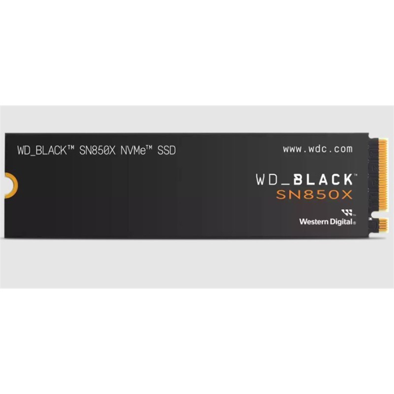 WD BLACK SN850X 2 TB PCI-4.0 7300MB/S 6500MB/S M2 SSD WDS200T2X0E