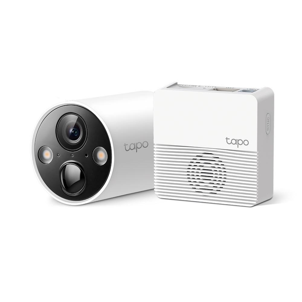 TP-LINK TAPO-C420S1 Smart Wire-Free Security Camera System,1 Camera System