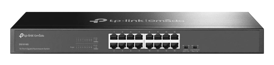TP-LINK DS1016G 16 PORT RACKMOUNT GIGABIT SWITCH
