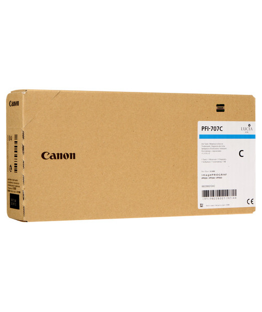 Canon PFI-707 Mavi Mürekkep Kartuş 9822B001
