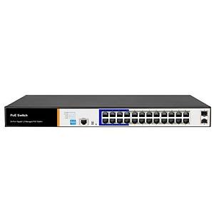 FOREDGE PS3024GS Managed Gigabit 24+2 Port PoE Switch