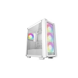 DEEPCOOL CC560-MESH-WH-V2 Mid-Tower ATX Mesh �n Panel 4 Dahili ARGB Fanl� Kasa Beyaz