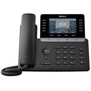 Yealink SIP-T74U 4.3 in� Renkli Ekranl� �ift USB Portlu Gigabit IP Telefon