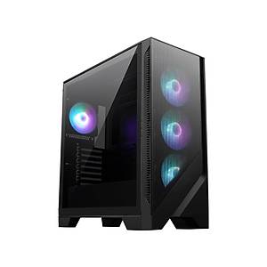 MSI MAG FORGE 320R AIRFLOW Temperli Cam 4x120mm ARGB Fan ATX Gaming Bilgisayar Kasas�