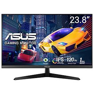 ASUS VY249HGR 23.8 inc IPS 1920x1080 1ms 120Hz 250cd HDMI VGA  VESA 3YIL EYECARE PLUS,FLICKER-FREE,�ER�EVES�Z,D���K MAV� I�IK,Antibakteriyel Kaplama MON�T�R