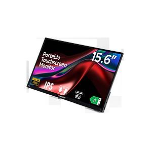 VERBATIM 49592 PMT-15 Portable Touchscreen Monitor 15.6" Full HD 1080p Metal Housing