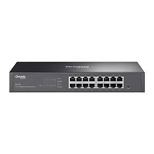 TP-LINK OMADA ES216G 16 PORT RJ45 GIGABIT KOLAY YONETILEBILIR SWITCH
