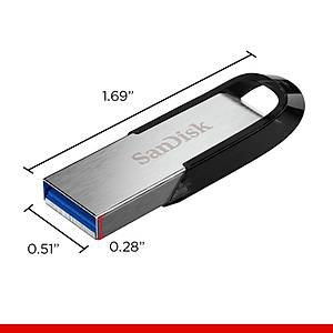 SANDISK 256 GB ULTRA FLAIR SDCZ73-256G-G46 USB 3.0 METAL USB BELLEK