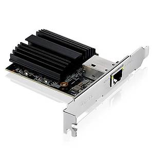 ZYXEL XGN100C V2 RJ-45 PORT 10G PCIe CARD Y�NET�LEMEZ SWITCH