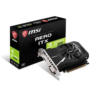 MSI VGA GEFORCE GT 1030 AERO ITX 2GD4 OC GT1030 2GB DDR4 64B DX12 PCIE 3.0 X16 (1XHDMI 1XDVI)