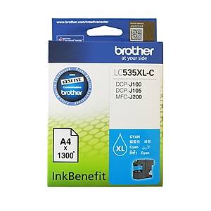 BROTHER LC535XLC �ok Fonksiyonlu Renkli Yaz�c� Kartu�u Mavi