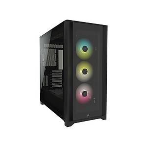 Corsair iCUE 5000X RGB Tempered Glass Mid-Tower Siyah Oyuncu Kasas� (CC-9011212-WW)