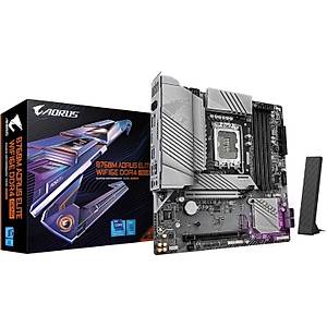 189B760M-AEWF6EGEN5 MAB B760M AOR ELITE WIFI6E 1700 DDR5 Gaming Anakart