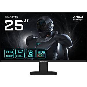 GIGABYTE GS25F2 MON 24.5 inc  1920x1080 1Ms 200Hz Siyah Monit�r
