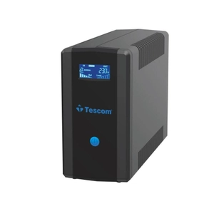 TESCOM LEOAP 1500VA 1F/1F (2X9AH) 5/10DK LCD LINE INTERAKTIF UPS