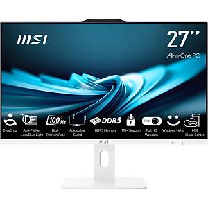 MSI PRO AP272P 14M-868XEU 27 inc FHD (1920X1080) i5-14400 16GB DDR5 512GB SSD BEYAZ AIO PC