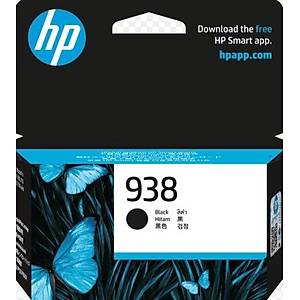 HP 4S6X8P NO 938 Siyah Orijinal M�rekkep Toneri