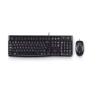 LOGITECH MK120 Q USB KABLOLU SIYAH SET 920-002560