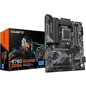 GIGABYTE B760-GAM-X-DDR4 B760-GAM-X-DDR4 5333MHz OC DDR4 LGA1700 M.2 HDMI DisplayPort ATX Anakart