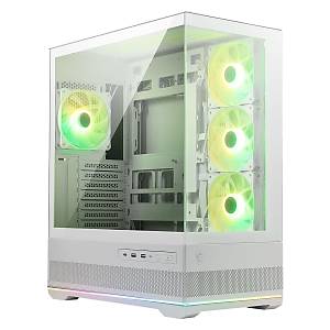 MSI MAG PANO 110R PZ WHITE TEMPERLI CAM 3X120MM 1X120MM ARGB FAN ATX BEYAZ PANORAMIK GAMING KASA