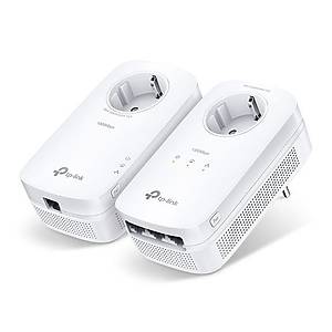 TP-Link TL-PA8033P KIT AV1300 3 Port Gigabit Entegre Prizli Powerline Adapt�r Seti