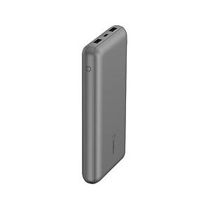 Belkin 20K Powerbank, USB-A & C 15W,Space gray