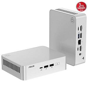 ASUS NUC 15 Pro+ Intel Core Ultra 9-285H Barebone FreeDos Mini Bilgisayar (RNUC15CRSU900002)