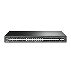 TP-LINK TL-SG3452 48 PORT GIGABIT + 4X1GB SFP L3/L2 YONETILEBILIR RACKMOUNT SWITCH