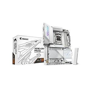 GIGABYTE X870E-A-PRO-X-ICE MAB AMD X870E A PRO X ICE AM5 DDR5 Anakart